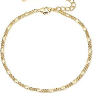 14K Gold Plated Handmade Dainty Dot Bracelet Cute Thin Everyday Bracelets for